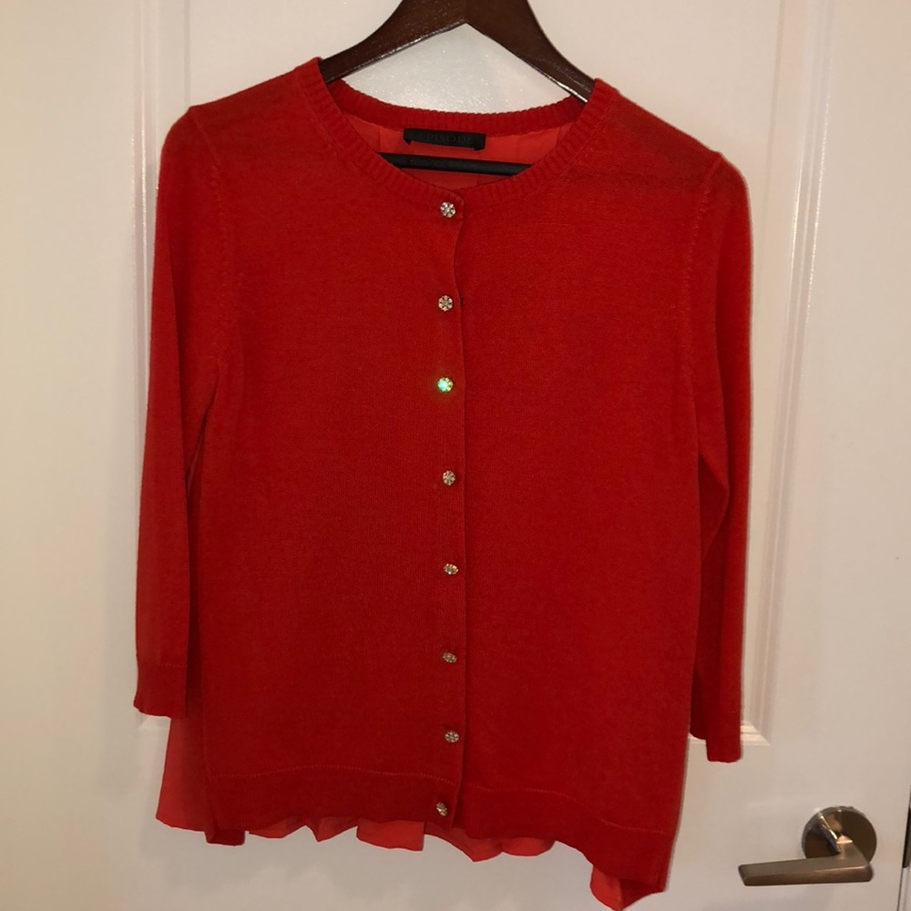 Episode cotton and wool cardigan size M